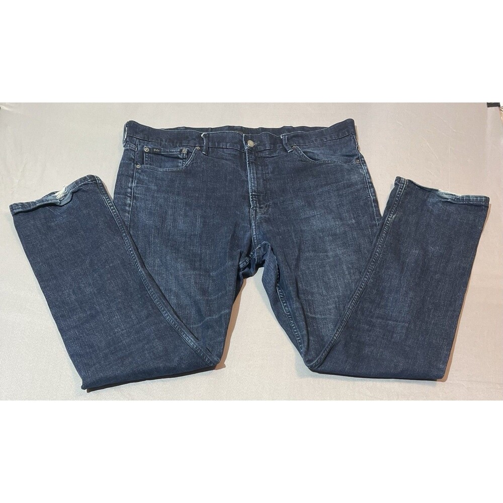 Polo Ralph Lauren Men’s Prospect Straight Leg Jeans 40x36 Dark Wash